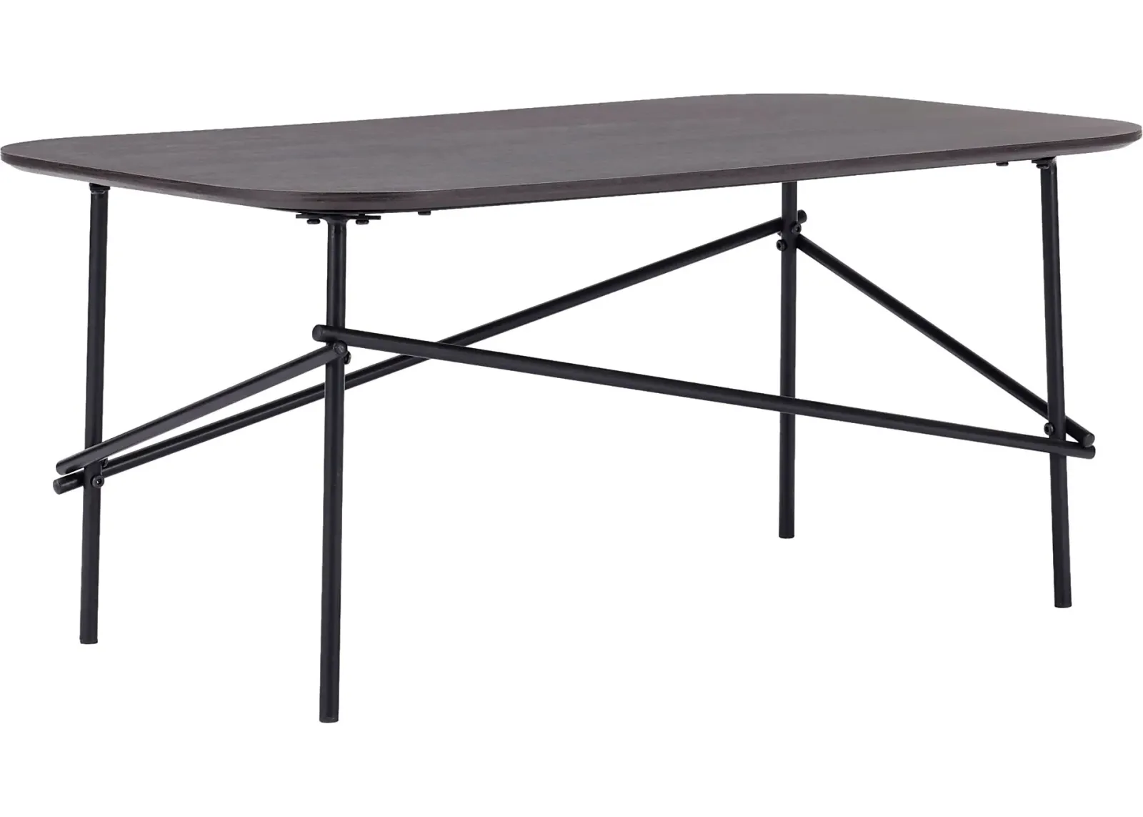 Croshaw Dark Brown Cocktail Table