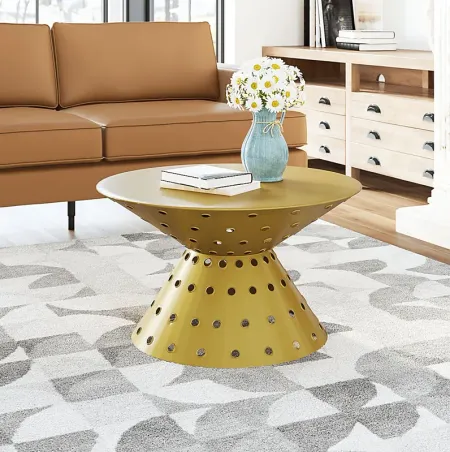 Foreland Gold Cocktail Table