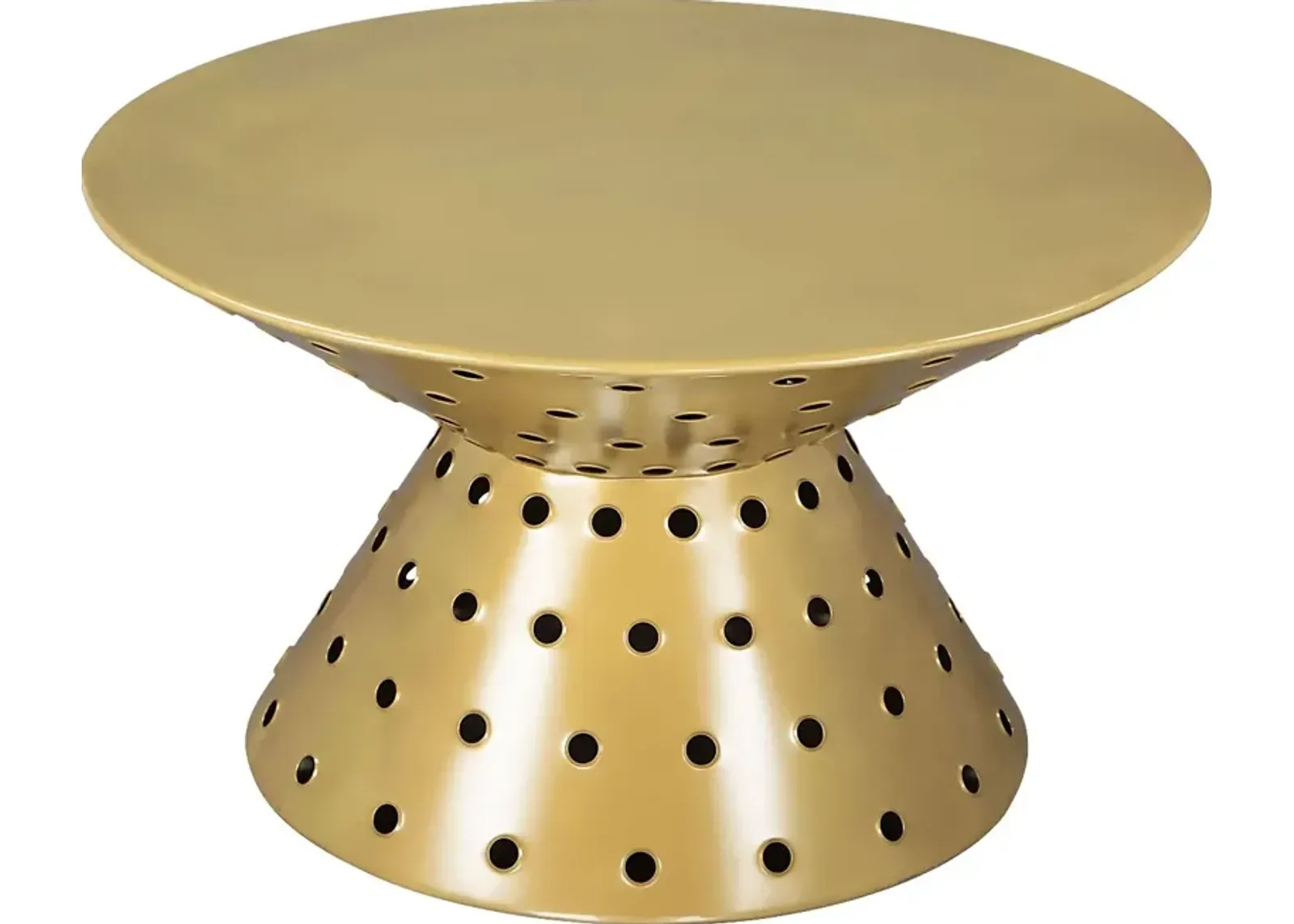 Foreland Gold Cocktail Table