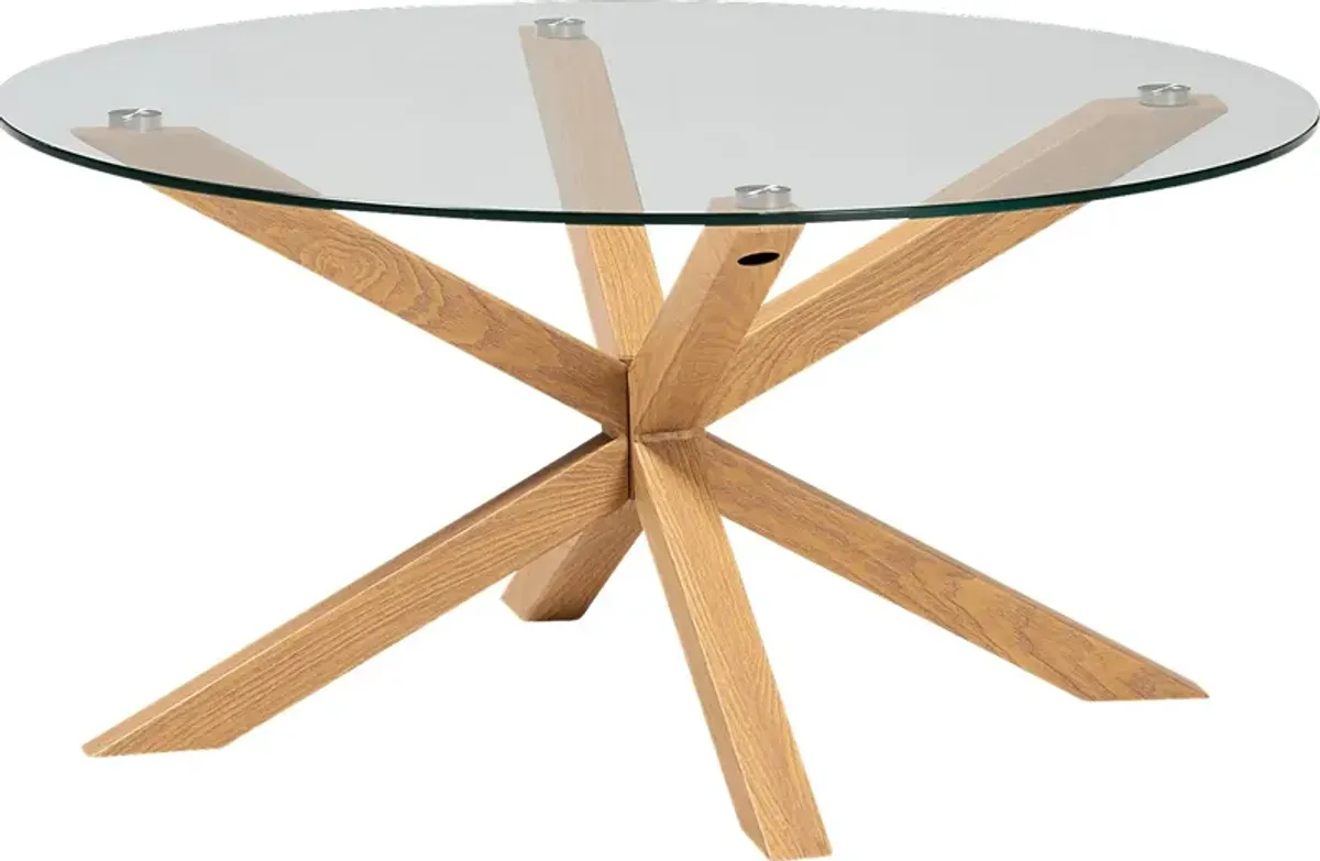 Elberon Light Brown Cocktail Table