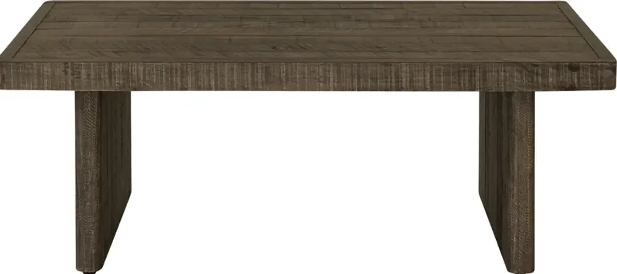 Kedvale Dark Brown Cocktail Table