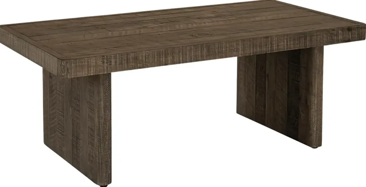 Kedvale Dark Brown Cocktail Table