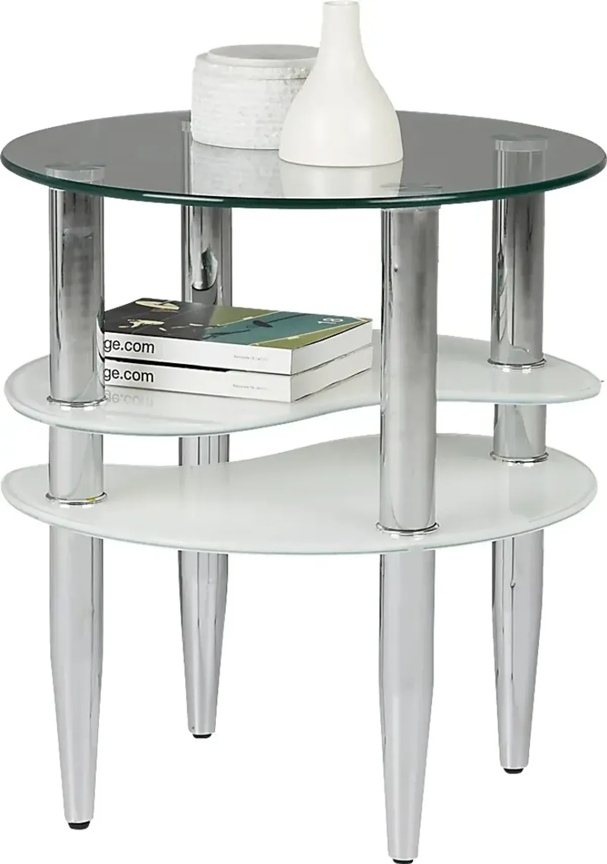 Brunson Silver End Table