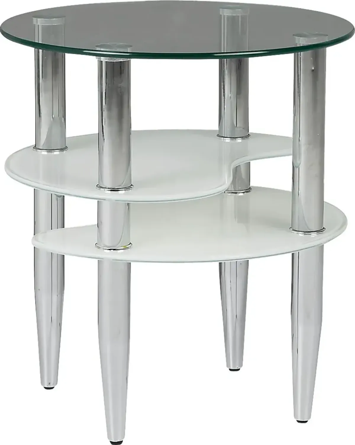 Brunson Silver End Table