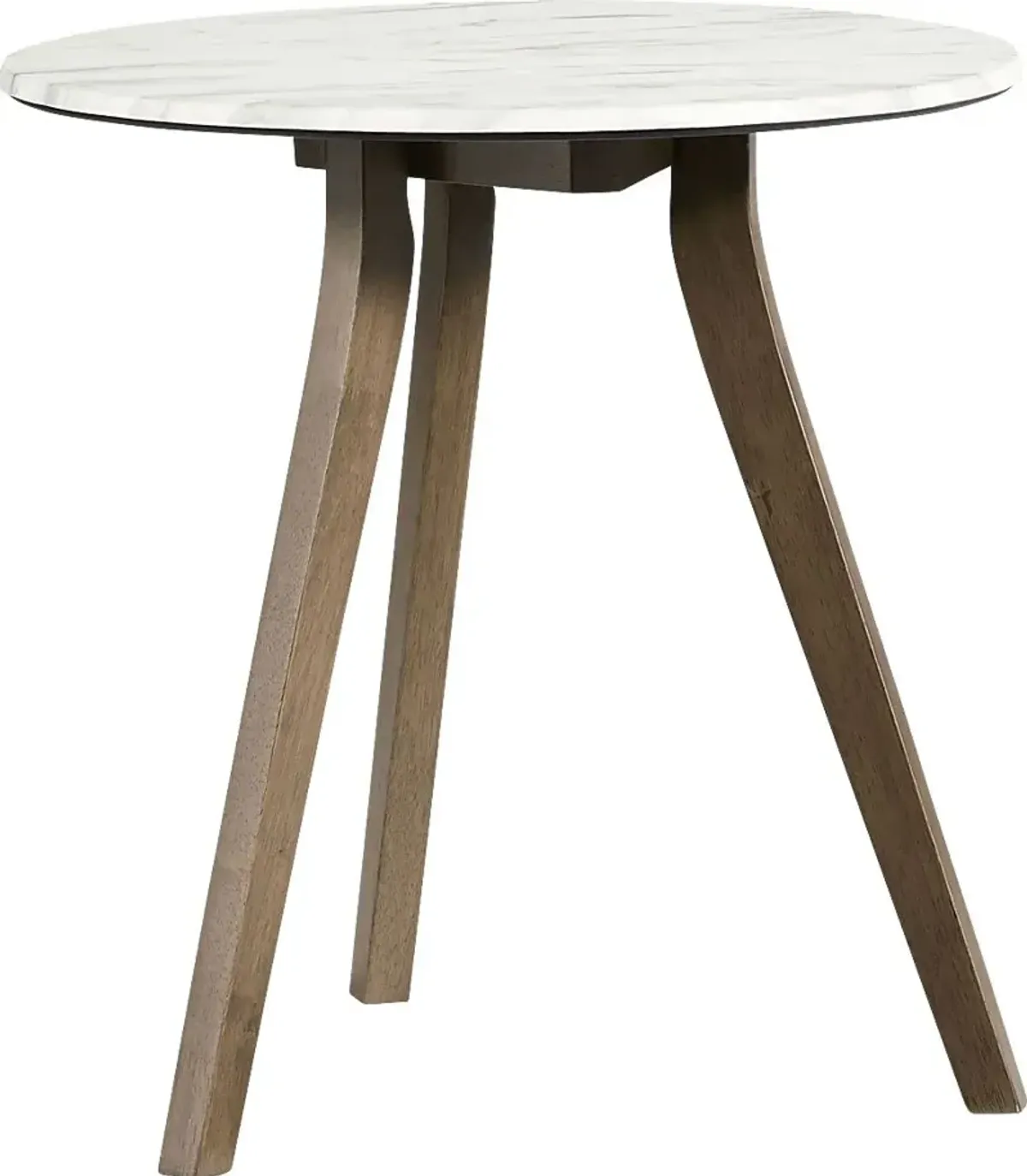 Allana White End Table