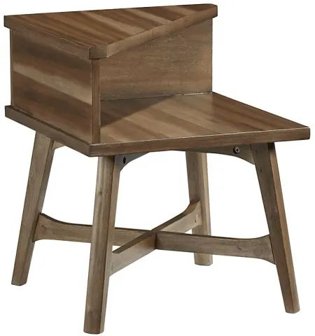 Vondelpark Brown Chairside Table