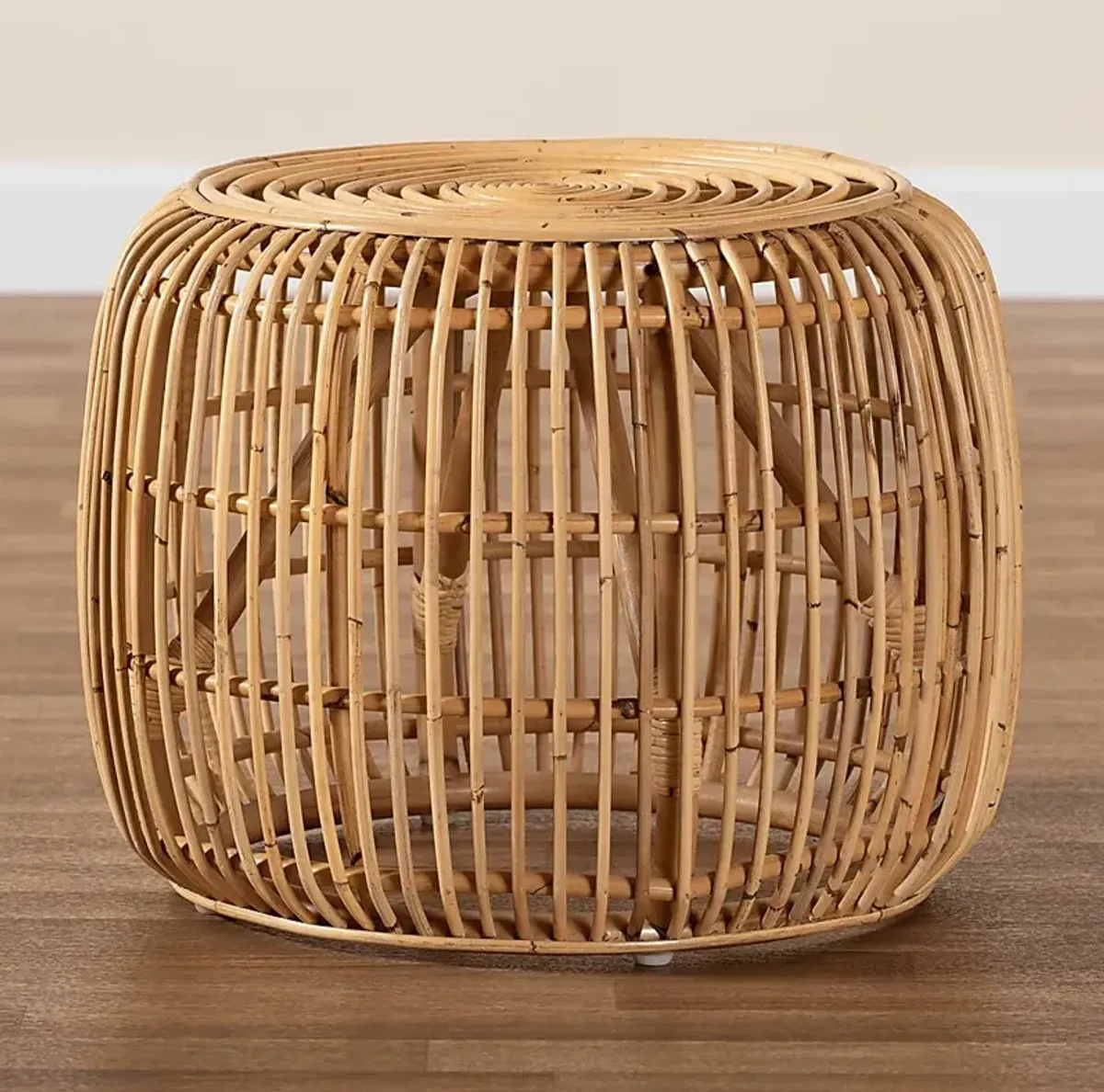 Evasel Natural End Table