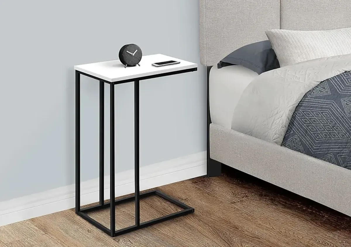 Thornewood White Side Table