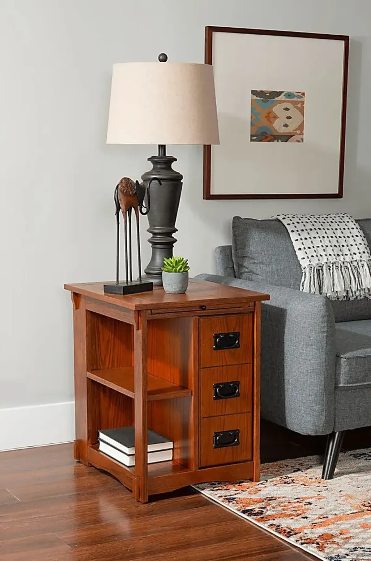 Ketura Oak End Table