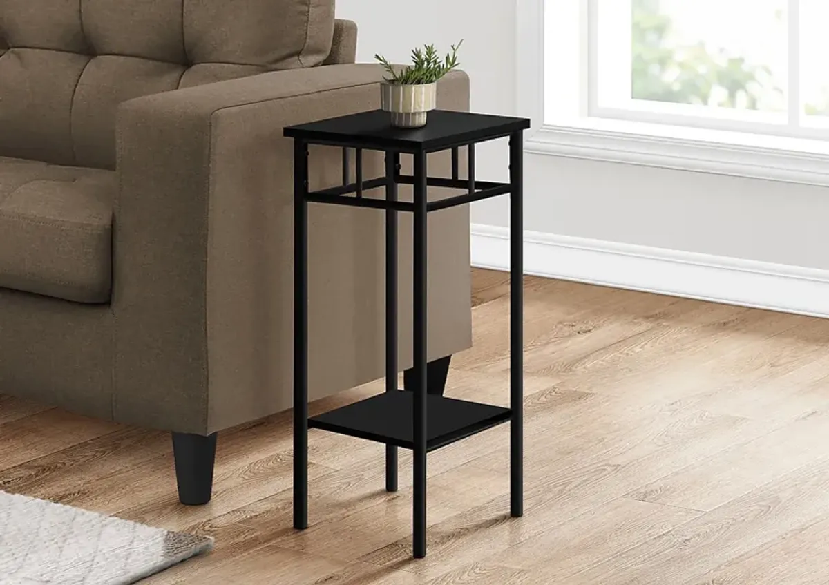 Fairknoll Black End Table