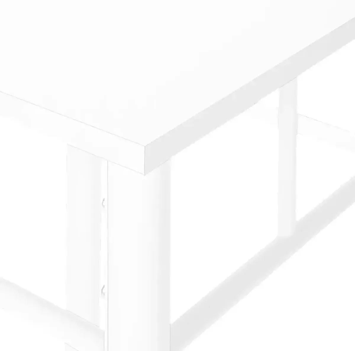 Fairknoll White End Table