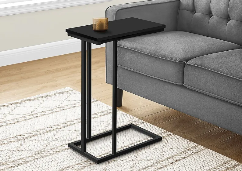 Homeacres Black End Table