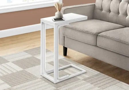 Jayfred White End Table