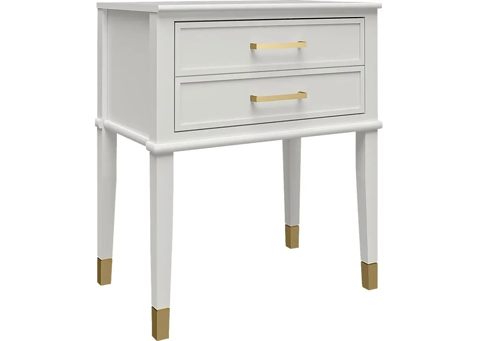 Surrhyne White End Table