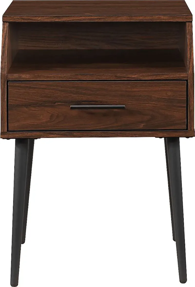 Pincay Walnut End Table