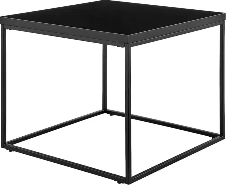 Clower Black Side Table