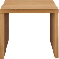 Chevae Light Brown Side Table