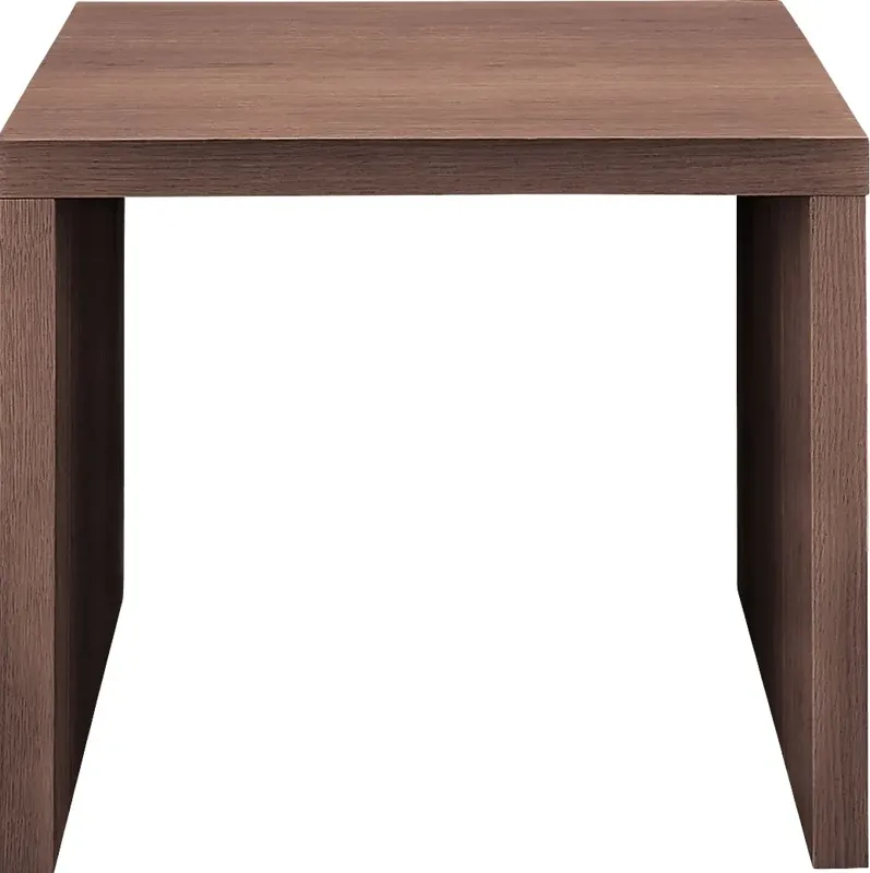 Chevae Brown Side Table