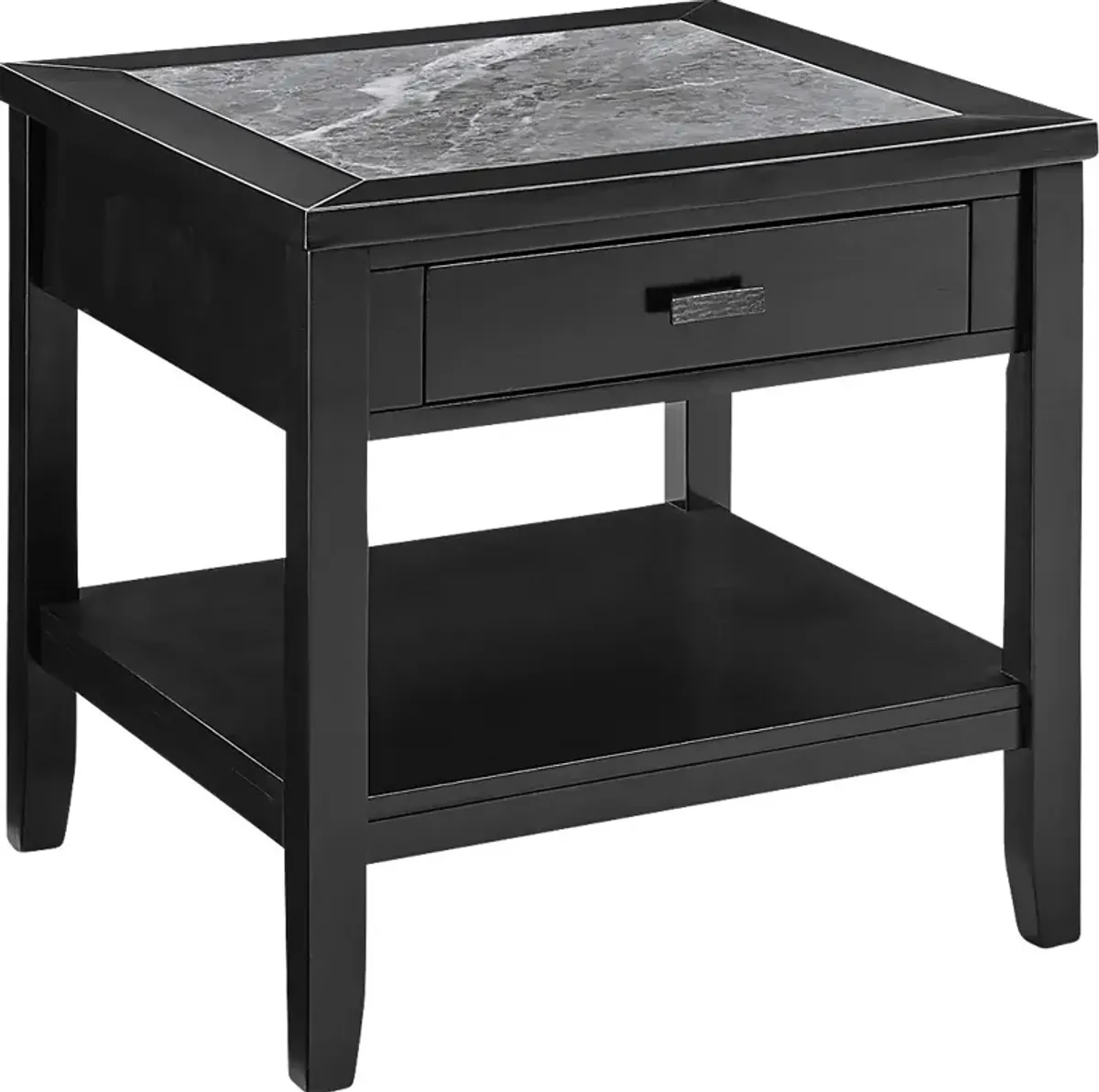 Ellendell Black End Table