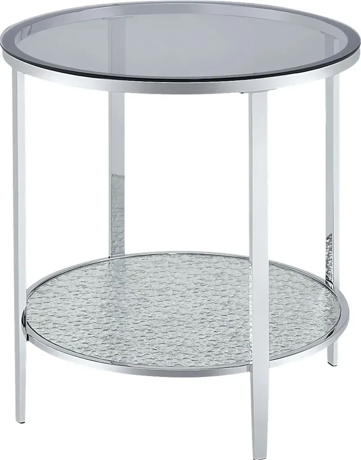 Ellopia Gray End Table