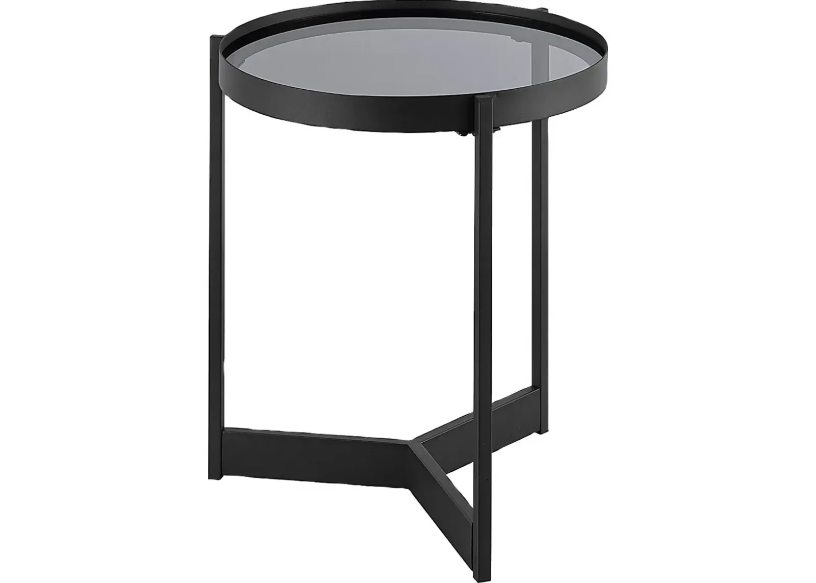 Oarman Black End Table