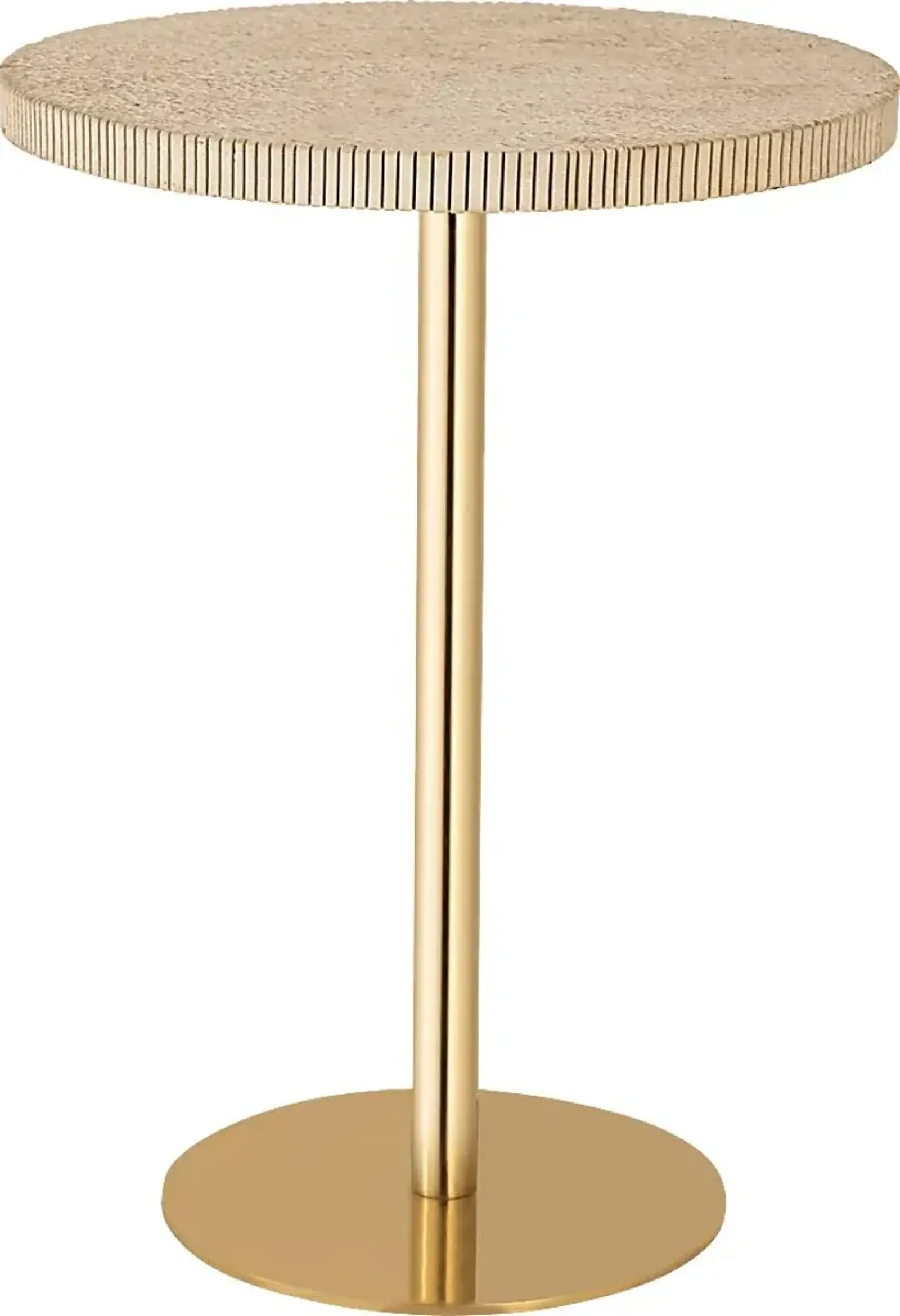 Cozine Gold Side Table