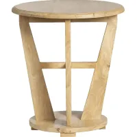 Lohstreter Yellow End Table