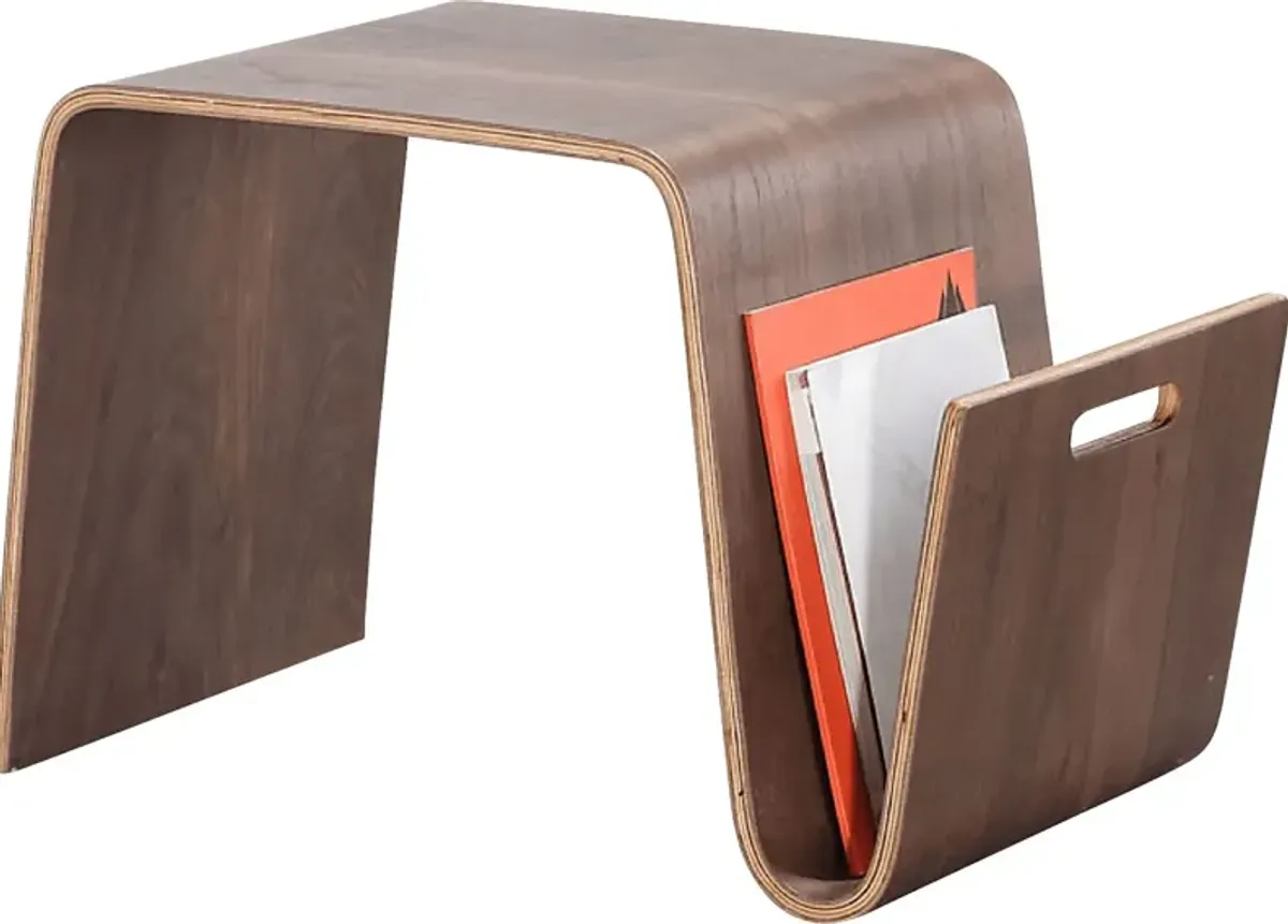 Norbury Brown End Table