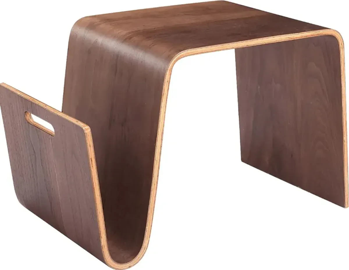 Norbury Brown End Table