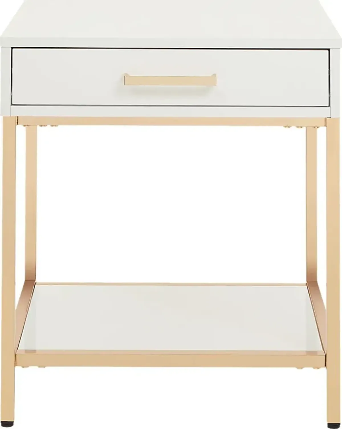 Altrissa White End Table