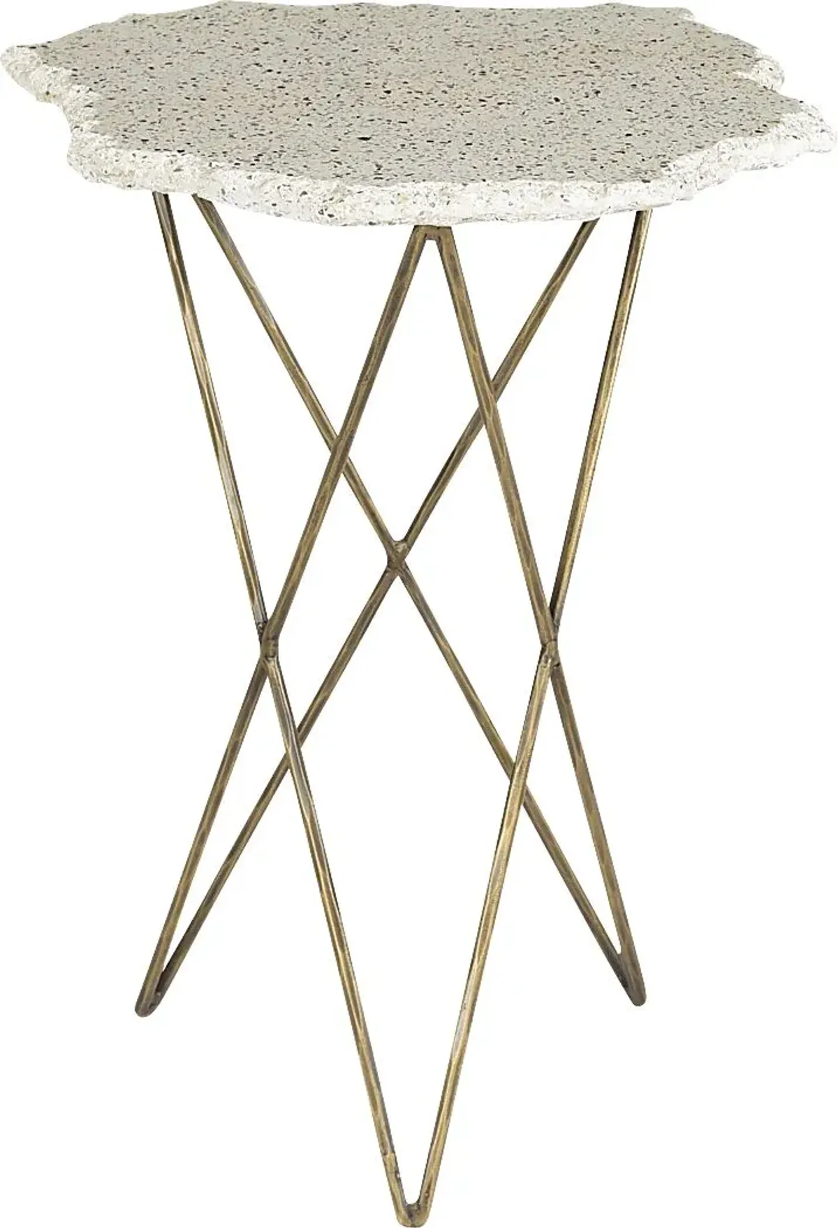 Satula White Side Table