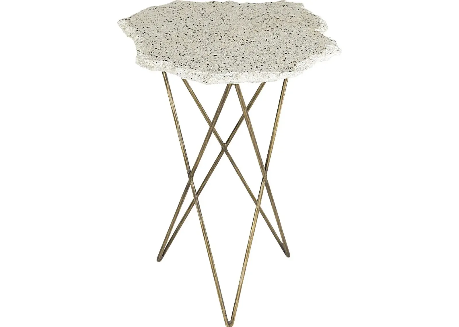 Satula White Side Table