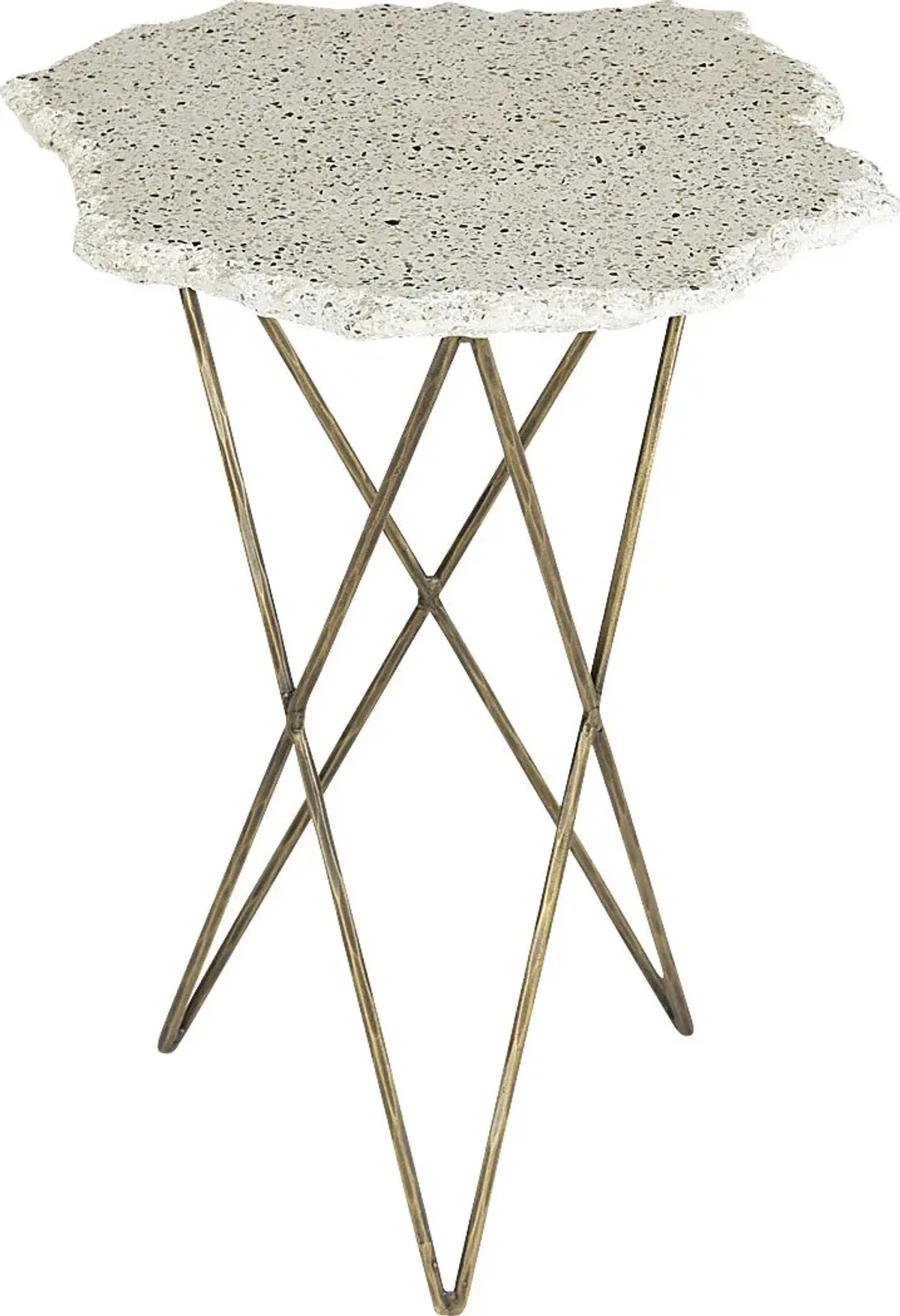 Satula White Side Table