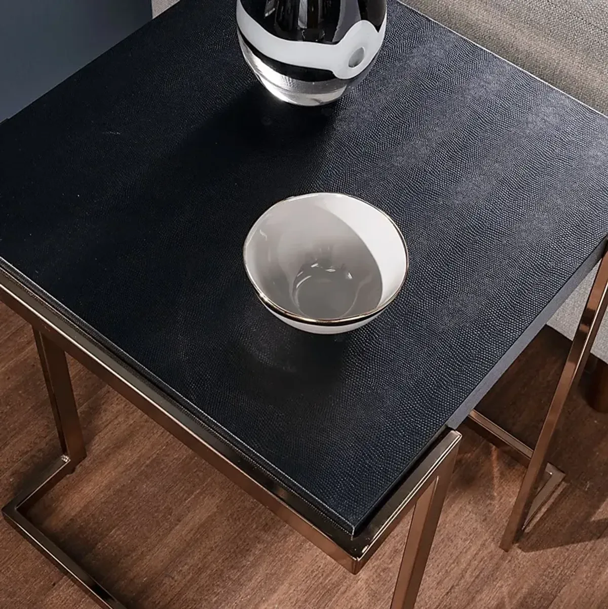 Marybank Black Side Table