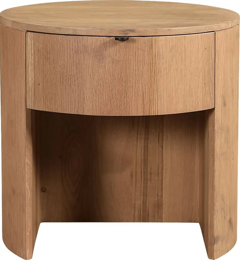 Bluffside Beige End Table