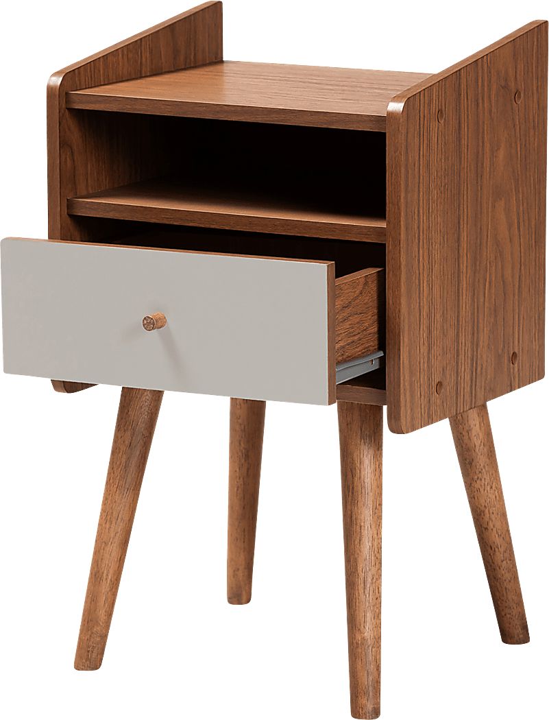 Bayfair Brown End Table