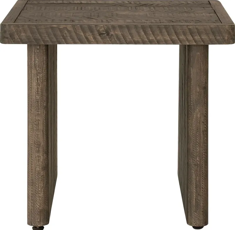 Kedvale Dark Brown End Table