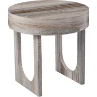 Lundy Place Brown End Table