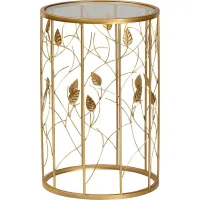 Wyler Gold End Table