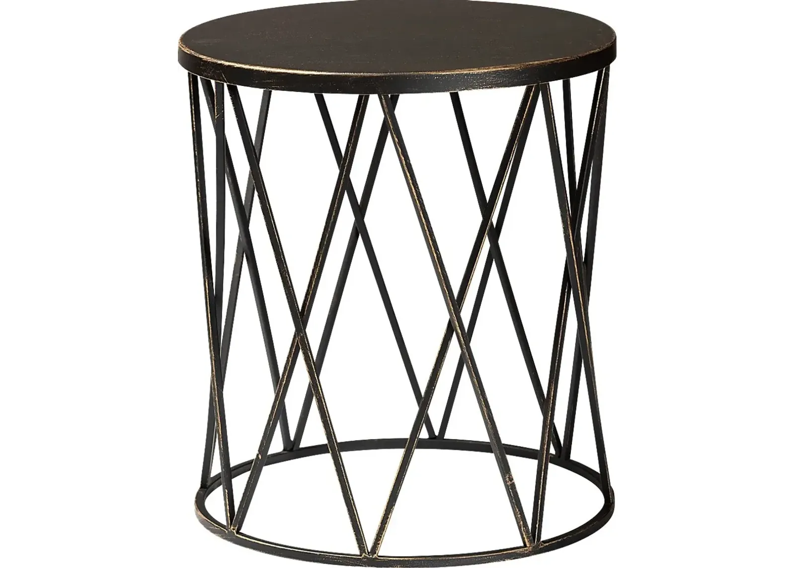 Pollyanne Black End Table