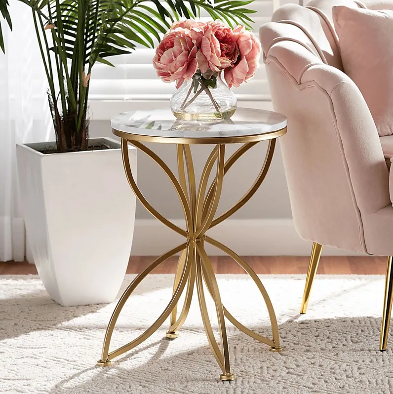 Sullenger Gold End Table