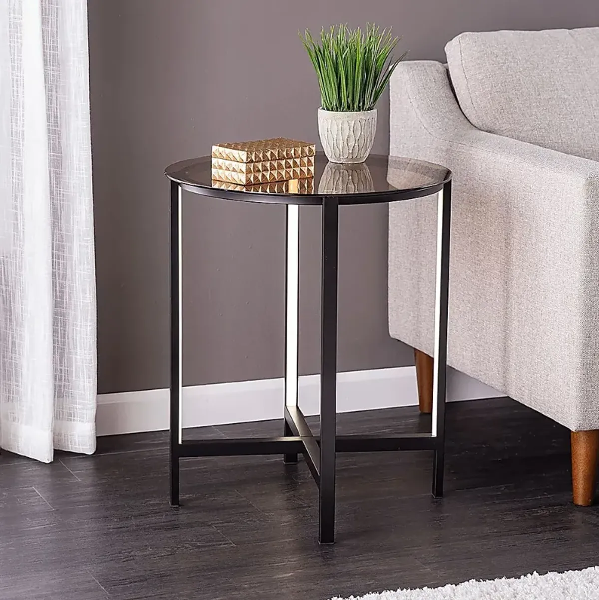 Lasalla Black End Table