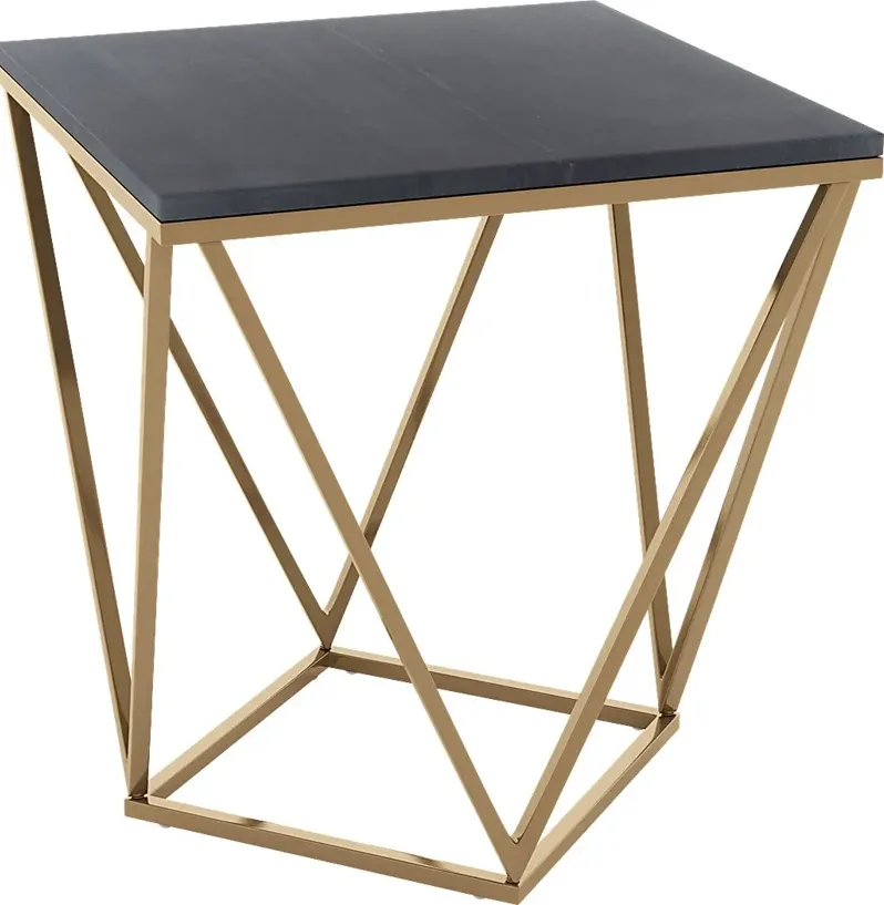 Cortinia Black End Table