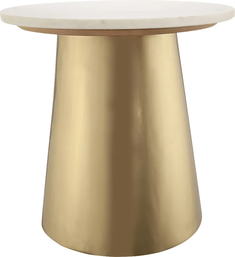 Sleken Gold End Table