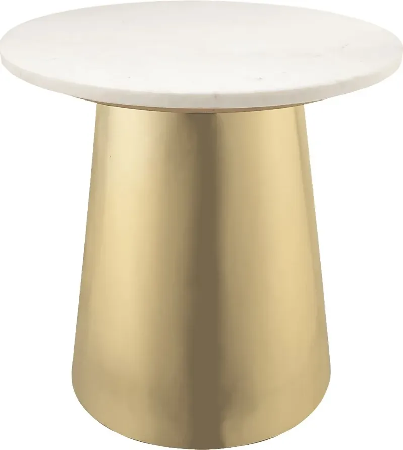 Sleken Gold End Table