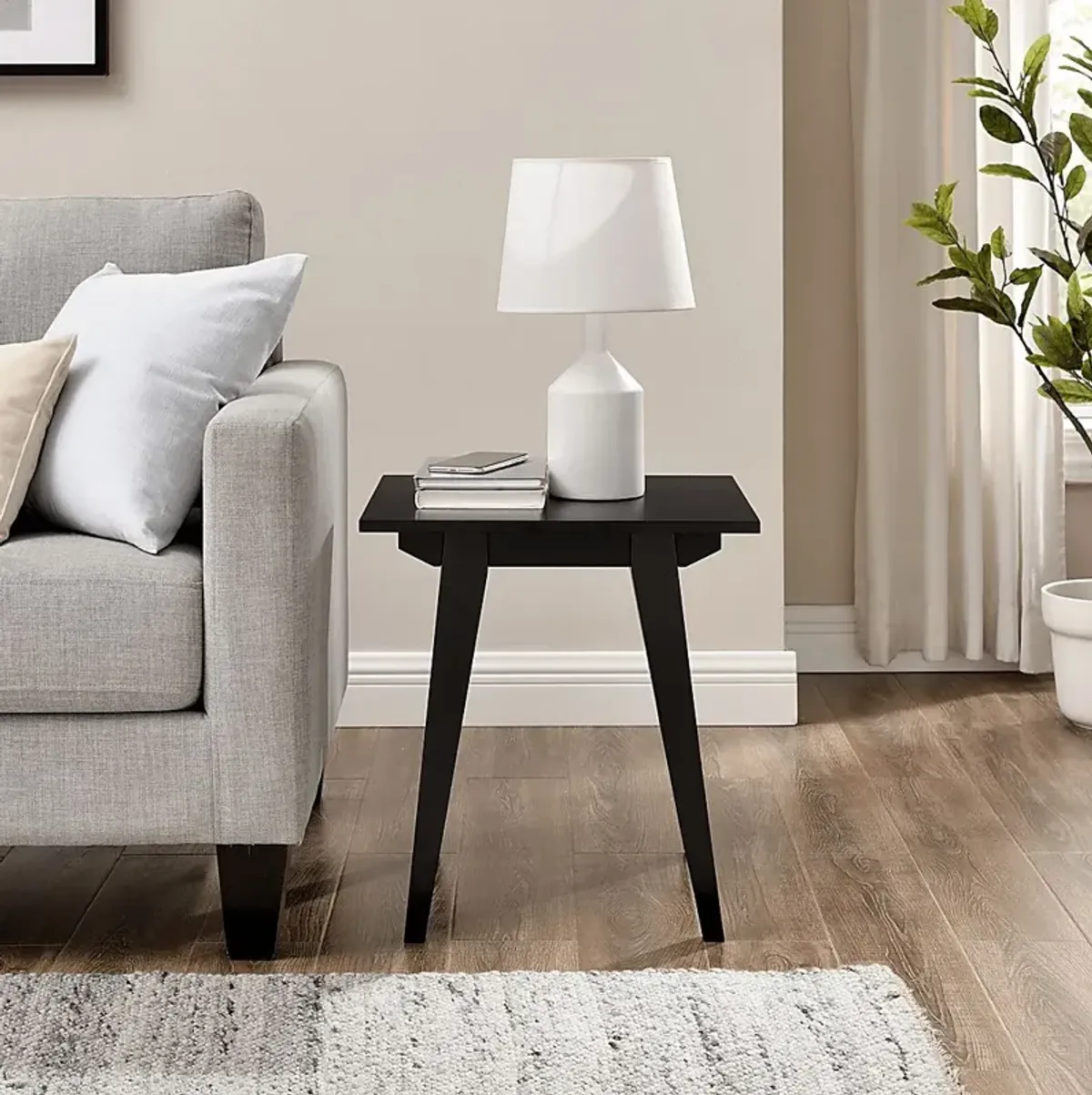 Shadeway Black End Table