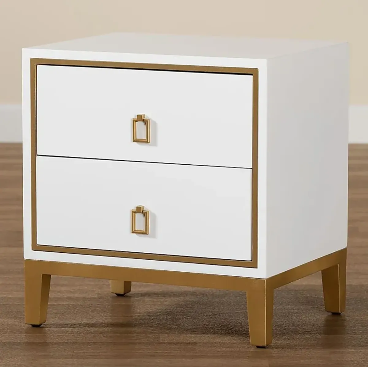 Paternoster White End Table