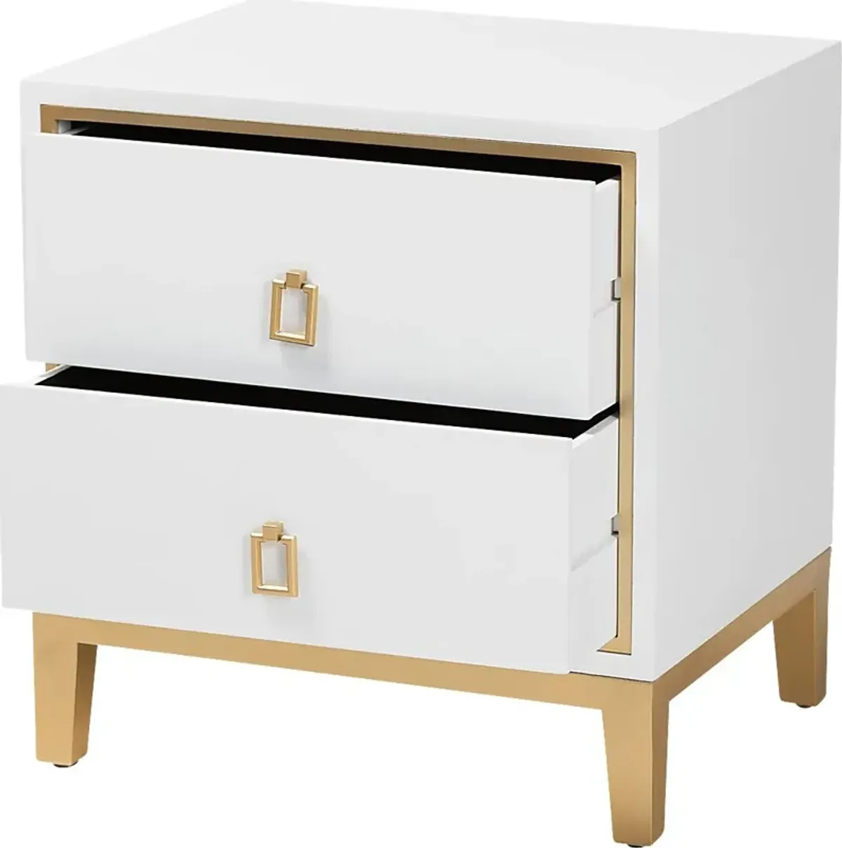 Paternoster White End Table