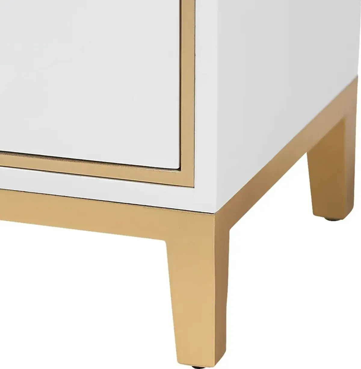 Paternoster White End Table