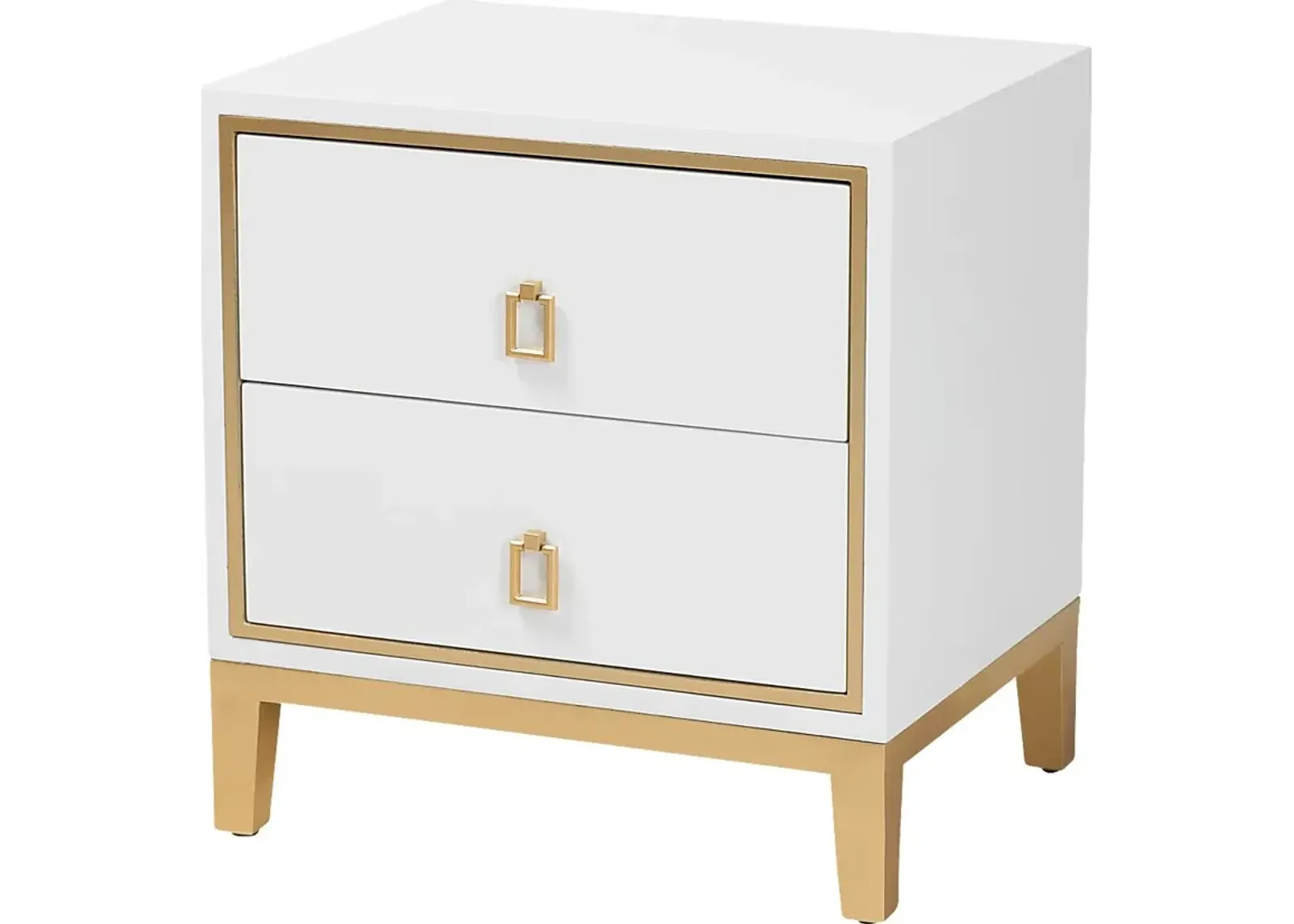 Paternoster White End Table